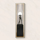 E / 40X140CM / Warm White (2700-3500K)|Black Border