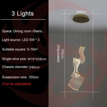 DecorBites™ LED Light Ceiling Chandelier for Modern Home Decor & Ambient Lighting Decorbites