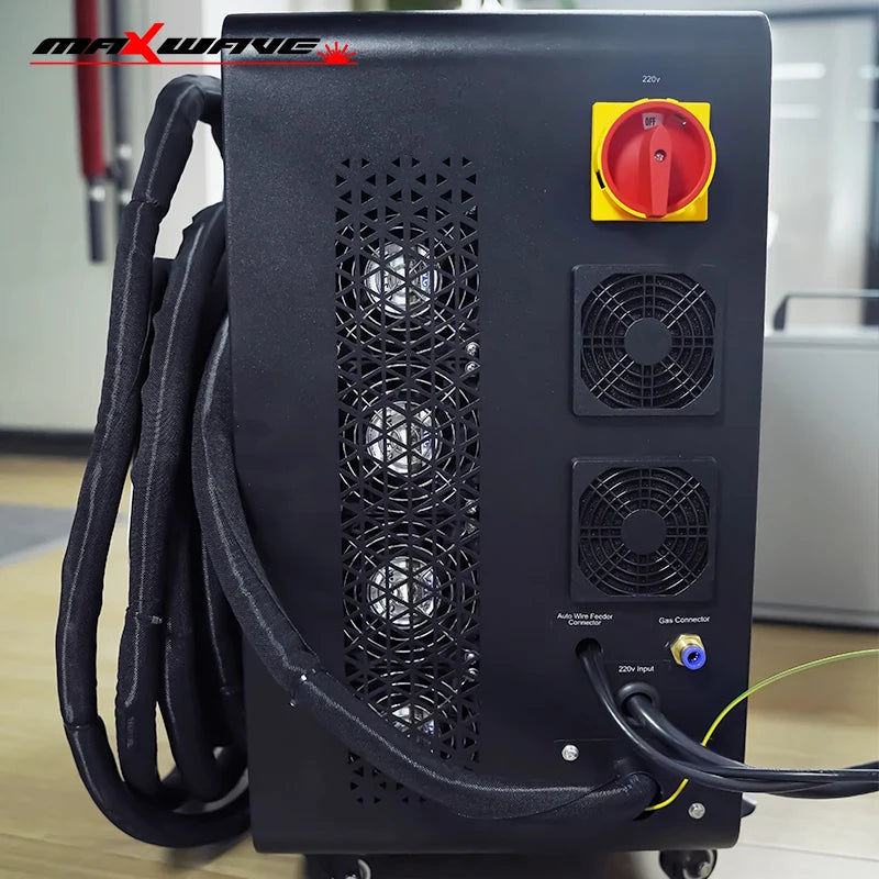 800-1500W 3-in-1 Fiber Laser Welding Machine - Air Cooled Metal Welder with Cutting & Cleaning