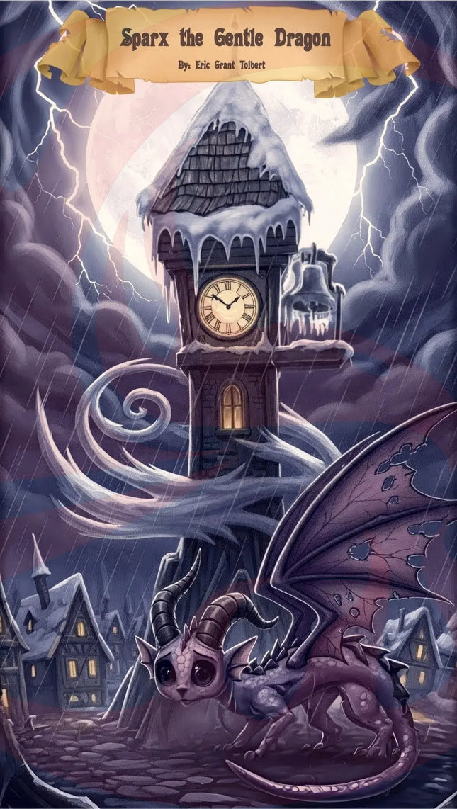 Sparx the Gentle Dragon - Phoenix Fire Art Store