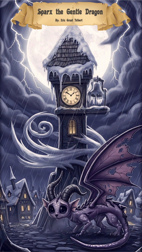 Sparx the Gentle Dragon - Phoenix Fire Art Store