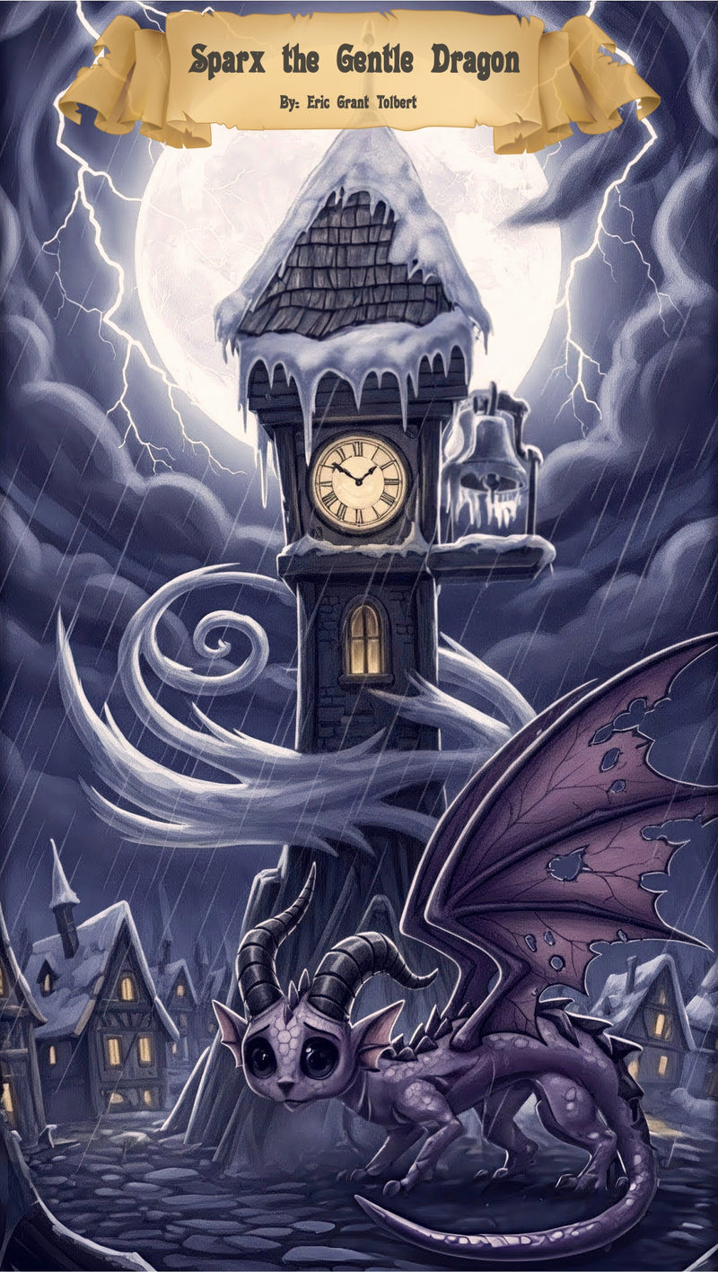 Sparx the Gentle Dragon - Phoenix Fire Art Store