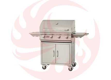 Bull Outlaw 30-Inch 4-Burner Freestanding Gas Grill - Phoenix Fire Art Store