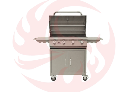Bull Outlaw 30-Inch 4-Burner Freestanding Gas Grill - Phoenix Fire Art Store