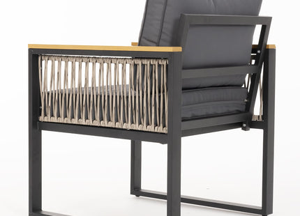 Pamapic 4 Pieces Modern Patio Conversation Sets with Cushion Pamapic