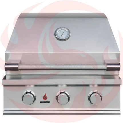 TrueFlame E Series 25-Inch 3-Burner Built-In Gas Grill Designing Backyards