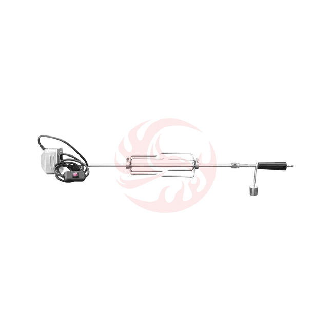 TrueFlame Rotisserie Kit for 25-Inch Grill Designing Backyards