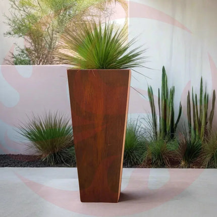 Corten Steel Tapered Planter - FREE SHIPPING! MK Design Elements