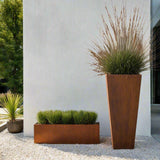 Corten Steel Tapered Planter - Your Plants' New Luxury Penthouse (FREE SHIPPING!)