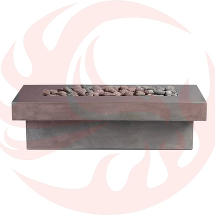 Terraza | Concrete Fire Pit Table - Phoenix Fire Art Store