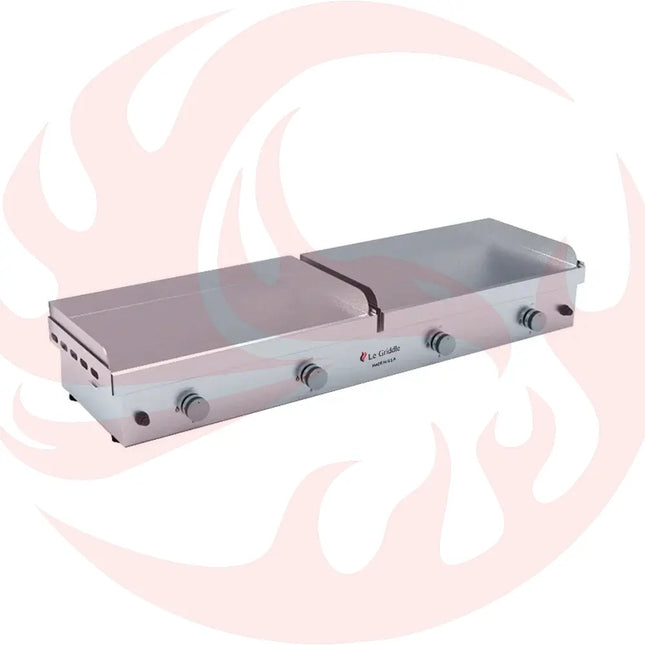 Le Griddle The Grand Texan 60-Inch 4-Burner Built-In / Countertop Gas Griddle - Phoenix Fire Art Store