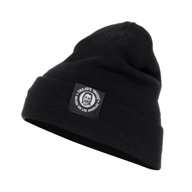 Black Cuffed Beanie (Trejo's Tacos) - Phoenix Fire Art Store