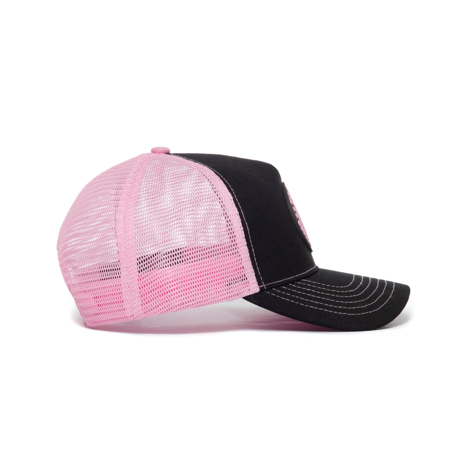 Black/Pink Trucker Hat