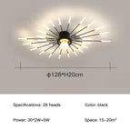 C style - 28 heads / gold / Neutral light