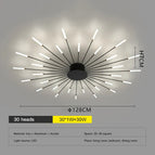 A style - 30 heads / gold / Neutral light