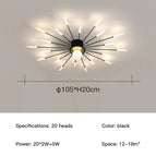 C style - 20 heads / gold / Neutral light