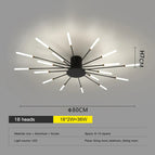 A style - 18 heads / gold / Neutral light