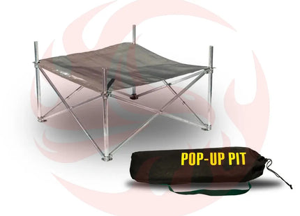 Portable Pop-Up Fire Pit 24 Ultra Lite – Lightweight & Collapsible - Phoenix Fire Art Store
