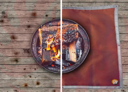 Fireproof Ground Mat – Ember Mat for Fire Pit & Grill Protection - Phoenix Fire Art Store