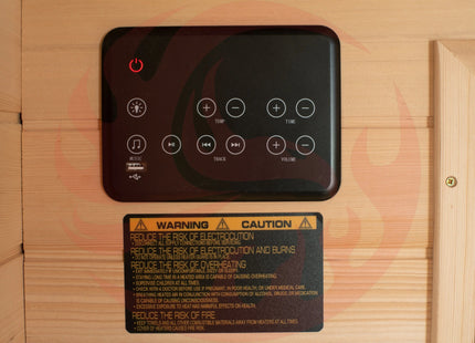 Blisspod, Vienna, Corner Spacious Far Infrared Sauna Canadian Hemlock Ultra Low EMF, 12 Heaters, 4-5 Persons zoppinh