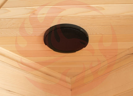 Blisspod, Vienna, Corner Spacious Far Infrared Sauna Canadian Hemlock Ultra Low EMF, 12 Heaters, 4-5 Persons zoppinh