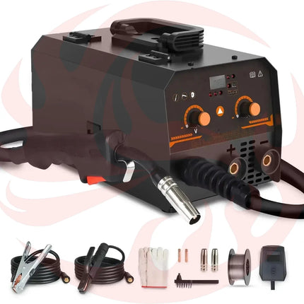MIG Welder 130A | 2-in-1 Gasless Flux Core & ARC Machine