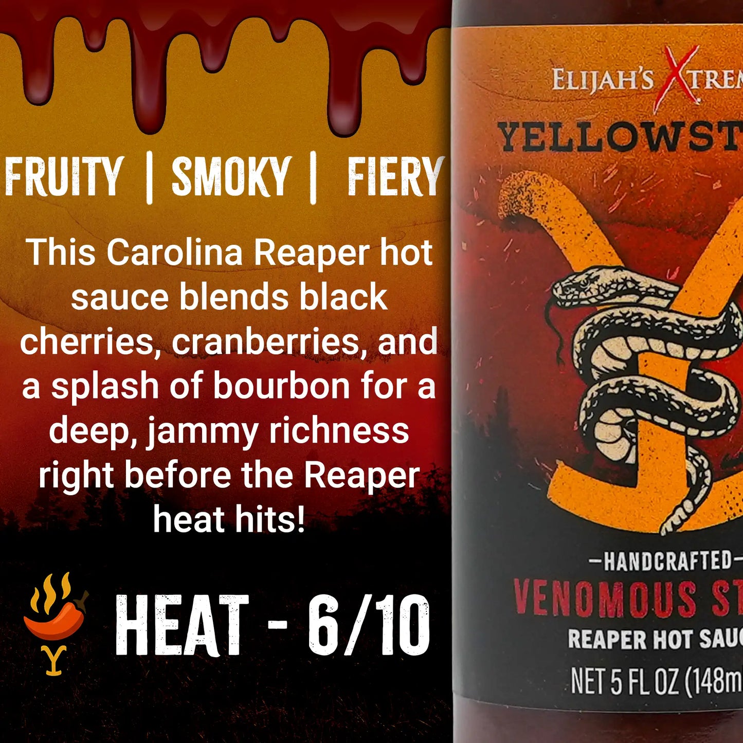 Venomous Strike (Reaper Hot Sauce) - Phoenix Fire Art Store