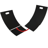 30" Black Steel Firewood Rack - Indoor/Outdoor Log Storage That Won't Ghost You