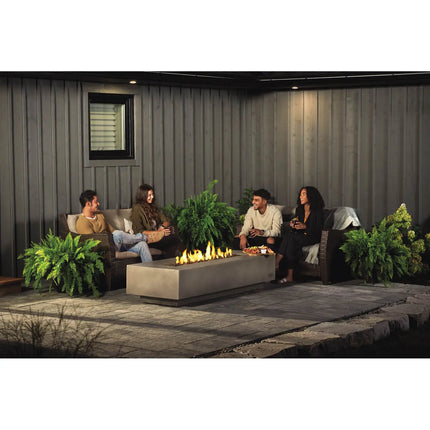 Patio Elegance Fire Table - 72-Inch Nexus for Ultimate Outdoor Enjoyment - Phoenix Fire Art Store