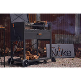 Nuke Delta 45" Argentine Charcoal Grill - The Backyard Beast That Makes Your Neighbors Jealous