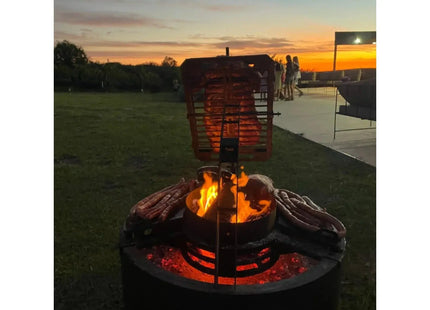 Tromen Duomo Ceibo Firepit Grill | Open Fire Argentine Grill - Phoenix Fire Art Store