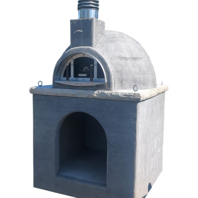 Traditional Wood Fired Brick Pizza Oven - Naked with Matching Base ProForno