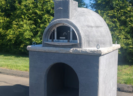 Traditional Wood Fired Brick Pizza Oven - Naked with Matching Base ProForno