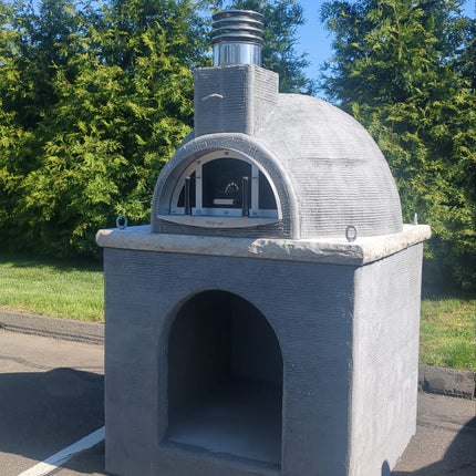 Traditional Wood Fired Brick Pizza Oven - Naked with Matching Base ProForno