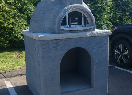 Traditional Wood Fired Brick Pizza Oven - Naked with Matching Base ProForno