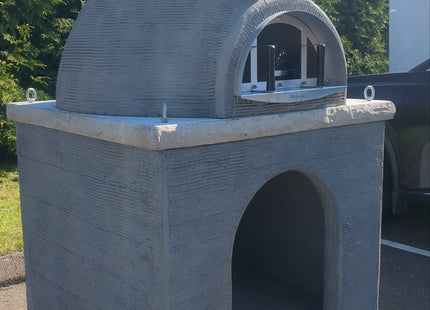 Traditional Wood Fired Brick Pizza Oven - Naked with Matching Base ProForno