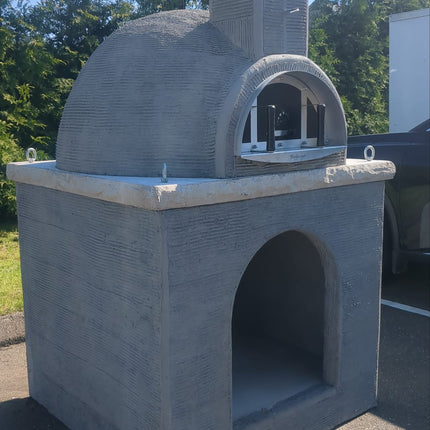 Traditional Wood Fired Brick Pizza Oven - Naked with Matching Base ProForno