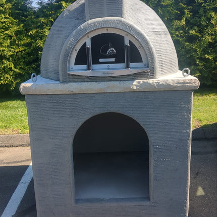 Traditional Wood Fired Brick Pizza Oven - Naked with Matching Base ProForno