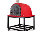 Red / 30'' - 40'' - 1100 lbs / Cast Iron Door