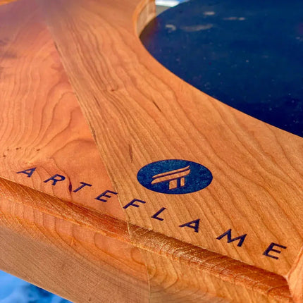 Custom Cherry Wood Cutting Block for 40" Arteflame Grills - Elegant and Durable - Phoenix Fire Art Store