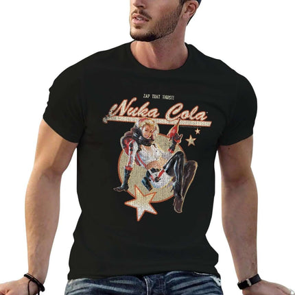 Fallout Nuka Cola T-Shirt - Retro Gaming Tee