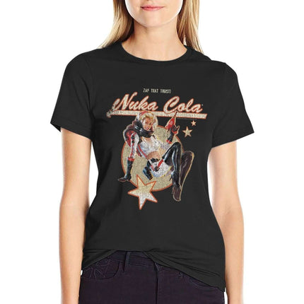 Fallout Nuka Cola T-Shirt - Retro Gaming Tee