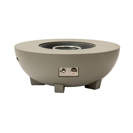 Alora Premium 36-Inch Round Outdoor Iron Patio Fire Pit Table With Metal Cover (SAK71954)