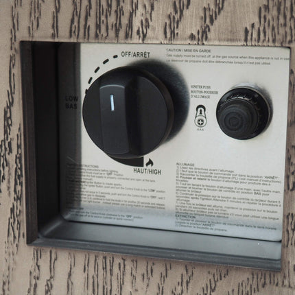 Alora 48" Outdoor Propane Fire Pit Table - 50,000 BTU Rectangle Gas Fire Pit with Lava Rocks