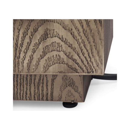 Alora 48" Outdoor Propane Fire Pit Table - 50,000 BTU Rectangle Gas Fire Pit with Lava Rocks