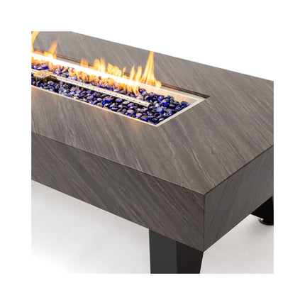 Alora 54-Inch Modern Outdoor Propane Fire Pit Table With Waterproof Cover (SAK42628)