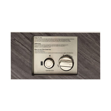 Alora 54-Inch Modern Outdoor Propane Fire Pit Table With Waterproof Cover (SAK42628)