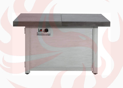 Alora Premium 50K BTU Rectangle Outdoor Aluminum Fire Pit Table (SAK70248) - Phoenix Fire Art Store