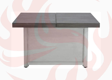 Alora Premium 50K BTU Rectangle Outdoor Aluminum Fire Pit Table (SAK70248) - Phoenix Fire Art Store