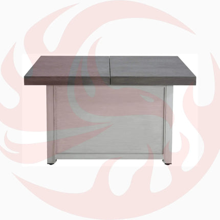 Alora Premium 50K BTU Rectangle Outdoor Aluminum Fire Pit Table (SAK70248) - Phoenix Fire Art Store